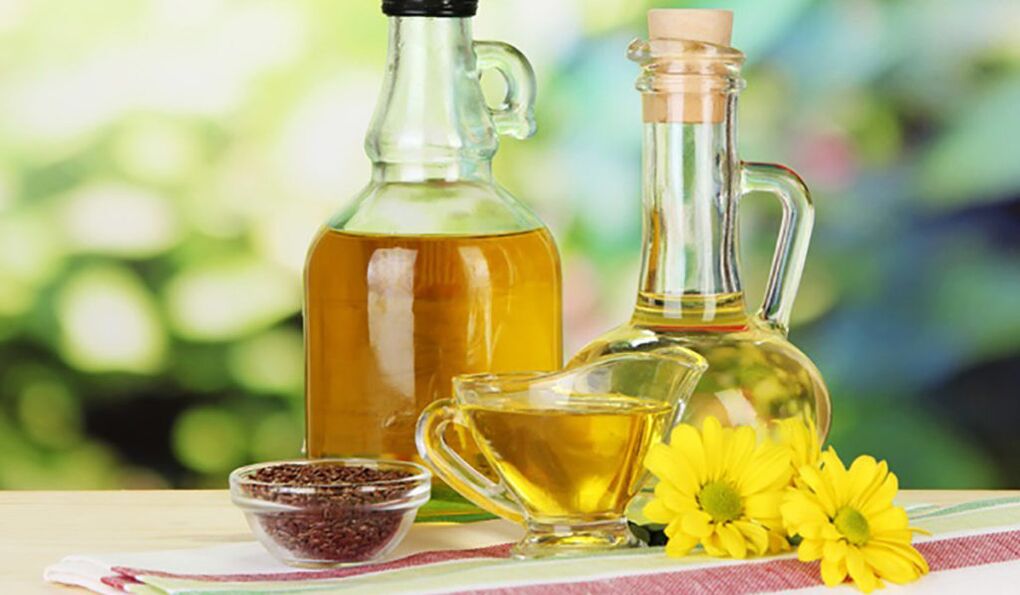 Flax oil for potential